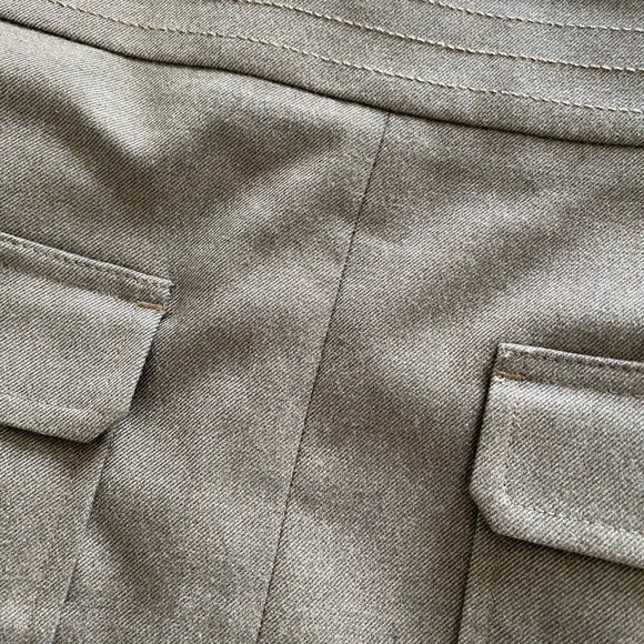 Loft mini skirt khaki green size 0 - Picture 4 of 5